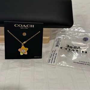 Coach Gold Chain Necklace